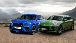 2021 Jaguar F-Pace SVR vs 2021 Porsche Macan Turbo