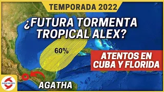 Futura tormenta tropical Alex afectaría a Florida, Cuba y la Península de Yucatán.
