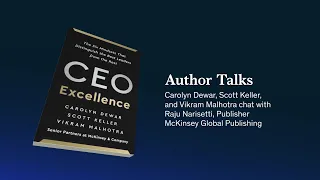 Author Talks: What separates the best CEOs from the rest?