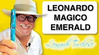 2022 Leonardo Momento Magico Emerald Fountain Pen Unboxing and Review