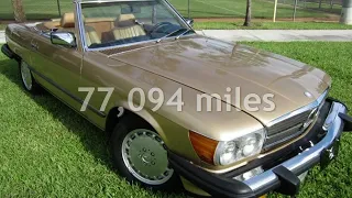 1988 Mercedes-Benz 560-Class 560 SL for sale in Delray Beach, FL