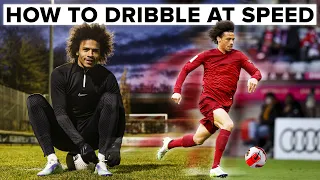 Learn how to dribble at speed from Leroy Sané | tutorial