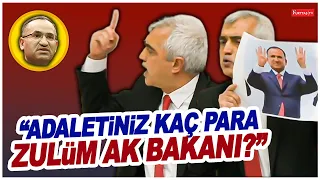 HDP'li Gergerlioğlu Bekir Bozdağ'ın yüzüne baka baka hesap sordu! Meclis fena karıştı!