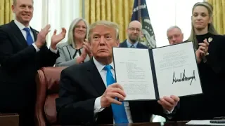 President Trump Space Force Signing Ceremony, Feb 19 2019