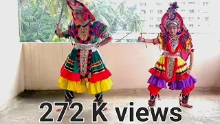 Yakshagana dance/thani thandana/Aishwaryakdevadiga