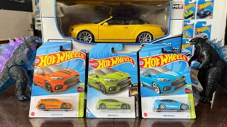 Unboxing & Review 3-Pack Hot Wheels Ford Focus RS Edition!!!