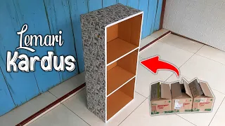 TUTORIAL MEMBUAT LEMARI DARI KARDUS