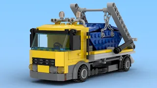 💥🚛 Demolish & Dispose: LEGO Rubble Container Truck Easy Tutorial! 🏗️🔧