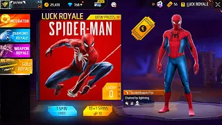 NEW GOLD ROYALE 😱 SPIDER MAN BUNDLE 🕷 FREE FIRE