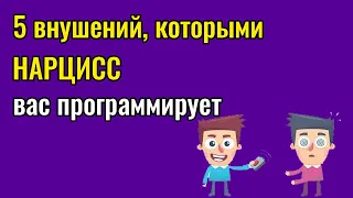 5 внушений которыми Нарцисс вас программирует