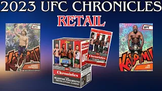 The most HYPED UFC retail product EVER? 2023 UFC Chronicles Blaster box.