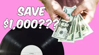 You should stop buying records for two months...