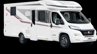 Peugeot motorhome with large living room.  Rapido 696F Ultimate Line