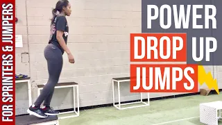Shock Tactics! Drop Jumps for improved speed, power and jumping ability