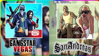 Gangstar Vegas VS GTA San Andreas Compare Which is best?