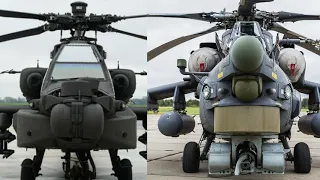 Apache Vs Mi28 Attack Helicopter Comparision