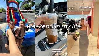 A weekend in my life | waterslide, farmers market, roadtrip