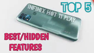 Infinix Hot 11 Play Top 5 Best/Hidden Features | Tips & Tricks