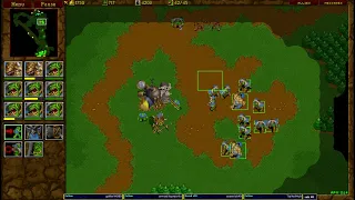 Warcraft 2 Garden of War 1v1 u8t3io3p vs dj_boss