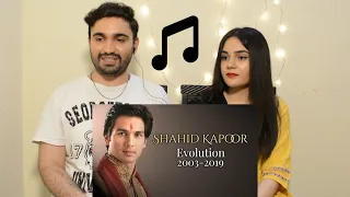 Pakistan Reaction to Shahid Kapoor Evolution (2003-2019) | Desi H&D Reacts