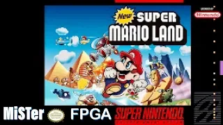 New Super Mario Land SNES - COMPLETE PLAYTHROUGH