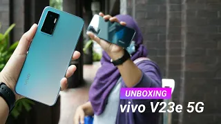 Unboxing vivo V23e 5G Smartphone | 44MP AF Front Camera | Eye Autofocus | Ultra Slim Design