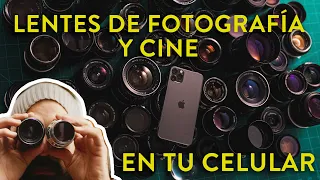 🎥HAZ CINE CON CELULAR, Lentes de Cine y Cámaras Mirrorles. Cómo adaptar y dónde comprar