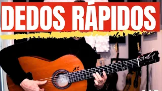 DEDOS RÁPIDOS - Prueba en UNA SEMANA - CAMBIARÁ TOTALMENTE tu GUITARRA