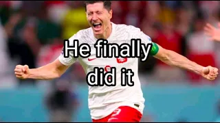 I found all of Lewandowski's world cup goal attempts...