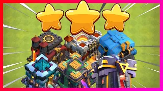 3 STERNE TAKTIKEN FÜR ALLE RATHÄUSER! 😍😎 Clash of Clans * CoC [deutsch/german]