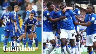 Everton stay in Premier League and send Leicester down: managers' reaction