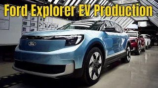 New 2025 Ford Explorer EV Production in Germany