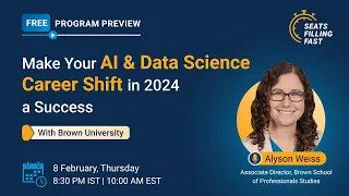 🔥What is AI & Data Science | AI & Data Science Career Roadmap 2024 | Brown University | Simplilearn