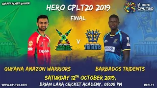 LIVE CPL T20 FINALS VIEWING...