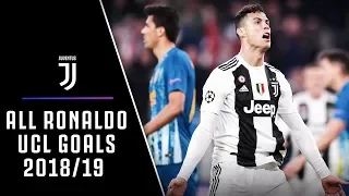 ALL CRISTIANO RONALDO CHAMPIONS LEAGUE GOALS 2018/19