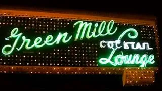 The sign outside of the Green Mill