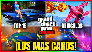 ¡ACTUALIZADO! GTA5 Online - 15 VEHICULOS Más CAROS del JUEGO! ¿Cuál vale la pena? | Cjp_Mystic