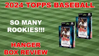 SO MANY ROOKIES!!! 2024 Topps Baseball Hanger Box Review