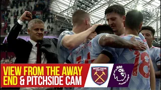 Pitchside Cam & View from the Away End | Lingard & De Gea heroics seal dramatic win at West Ham