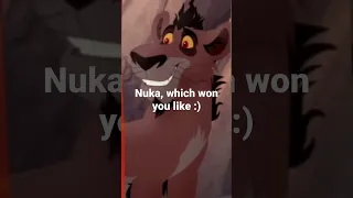 nuka - lion king and guard, which you like #nuka #LionGuard #lionking