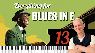 MASTERING BLUES PIANO in E ▪︎ licks, tricks, everything ▪︎ Easy Blues Piano Part 13