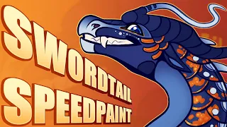 #17 - Swordtail | WoF Headshot-A-Day | Speedpaint