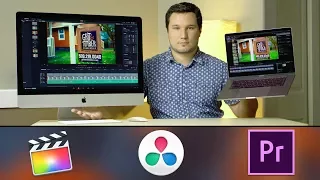 2017 5K iMac vs 15" MacBook Pro Video Editing - FCX Premiere & Resolve 14