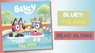 Read Aloud Book: BLUEY -THE POOL🏊‍♀️🥽  || Amani's Library