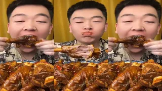 ASMR MUKBANG | Spicy Lamb Shank EATING