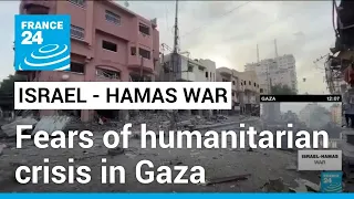 Calls for humanitarian corridor as Israel strikes Gaza • FRANCE 24 English