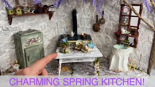 Start to Finish Trash to Treasure Spring Kitchen Make-Over!