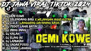 DJ SELENDANG BIRU X DEMI KOWE FULL ALBUM | DJ JAWA VIRAL TIKTOK 2024 CAMPURAN - SOUNDRENALINE HOREG