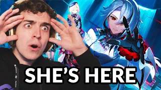 SHE'S HERE! 4.6 LIVESTREAM REACTION | Genshin Impact