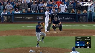 Cody Bellinger Walk-Off RBI Single vs Brewers | Dodgers vs Brewers NLCS Game 4